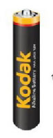 Kodak K3A Alkaline Battery (pack of 4) (3943628)